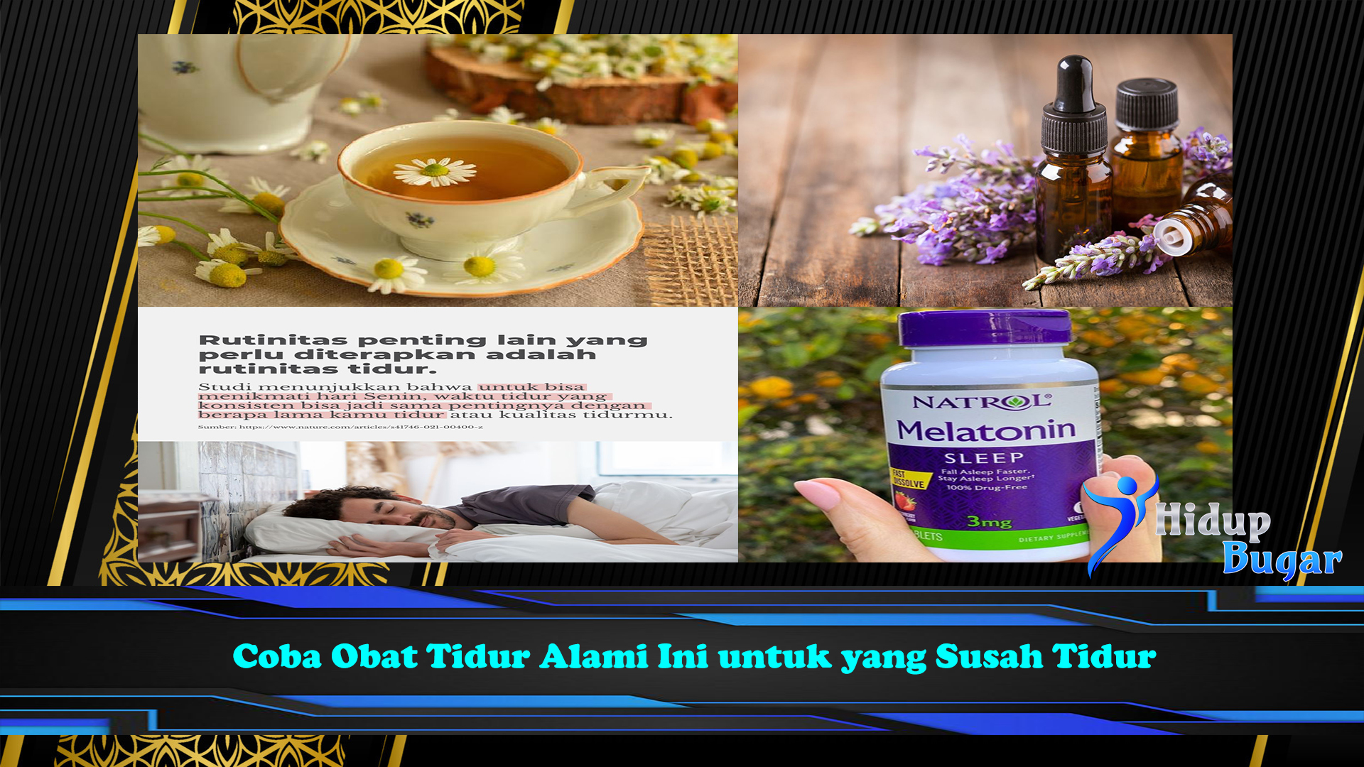 Coba Obat Tidur Alami Ini untuk yang Susah Tidur